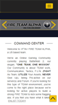 Mobile Screenshot of fireteamalpha.com